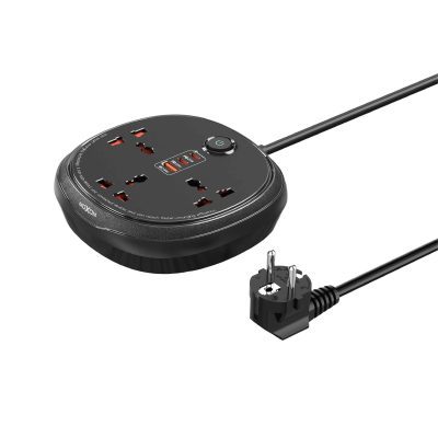 چند راهی برق و شارژر PD20W موکسوم مدل MX-ST27